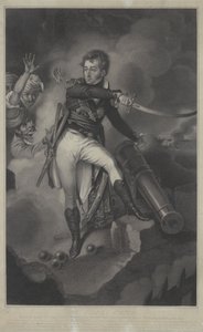 Portrait of Sir Sidney Smith, British admiral, at Acre (1764-1840)